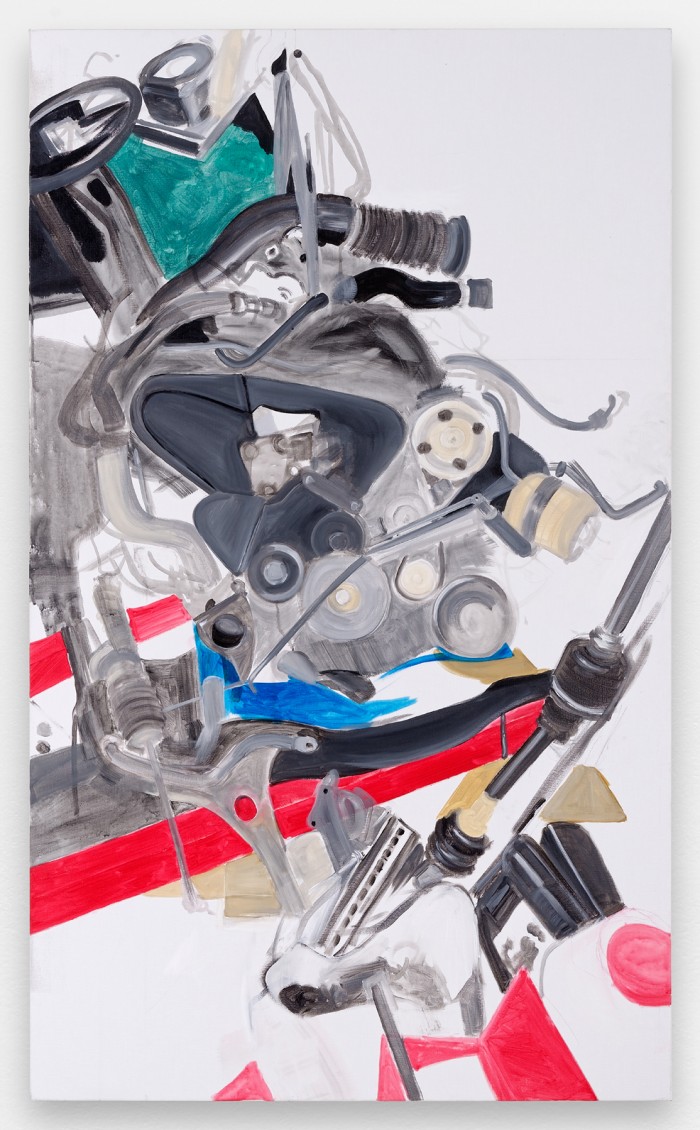 Untitled (CR1887), 2015 acrylic on linen 162 x 97 cm (63 3/4 x 38 1/4 in.)