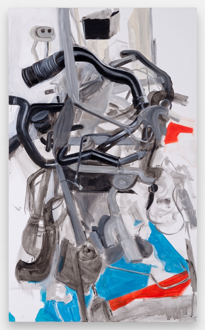 Untitled (CR1886), 2015 acrylic on linen 162 x 97 cm (63 3/4 x 38 1/4 in.)