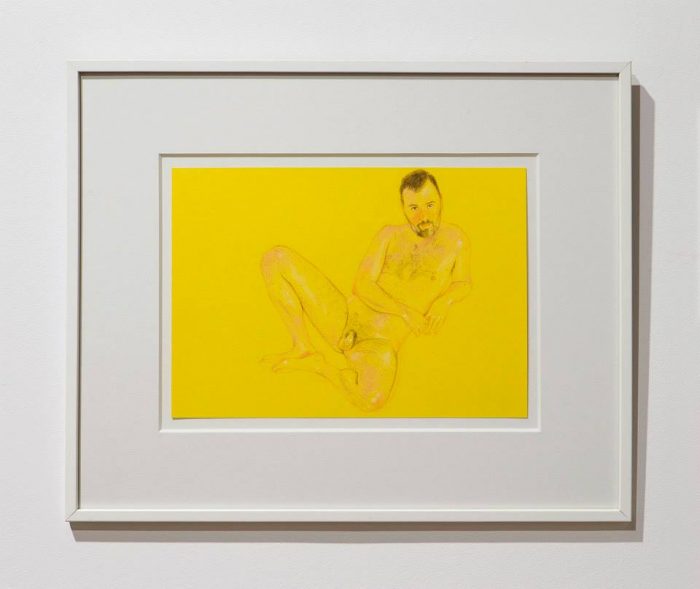 portrait of Will Benedict, 2015 colored pencil on paper 21 cm x 29,7 cm ( 8 1/4 x 11 11/16 in.)