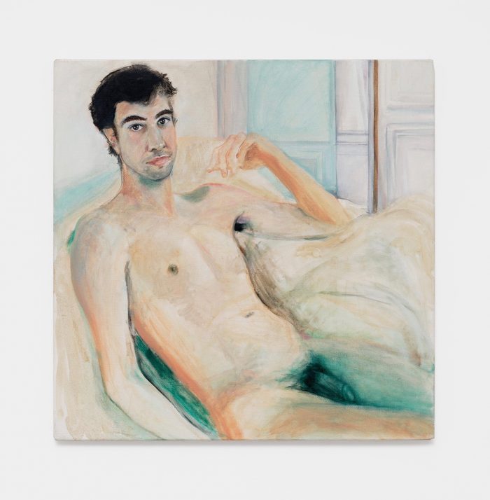Sergei, 2018, oil on canvas, 60 x 60 cm (23 ⅝ x 23 ⅝ inches)