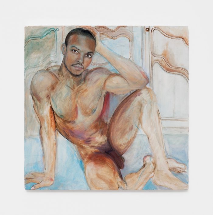 JeanPaul, 2018, oil on canvas, 60 x 60 cm (23 ⅝ x 23 ⅝ inches)