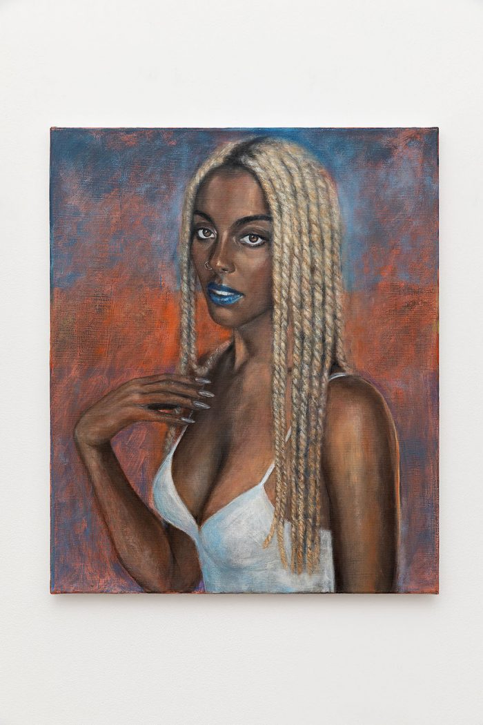 Juliana, 2021, oil on canvas, 60 x 50 cm (23 31/50 x 19 69/100 in.)